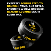 L3VEL3 Beard Balm styling control for healthy well groomed beard with natural finish
