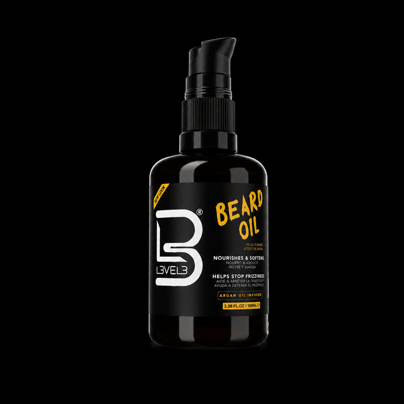 L3VEL3 Beard Oil Argan 3.38oz – main view