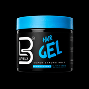 L3VEL3 Blue Hair Gel 500ml – super strong hold professional styling gel