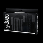 L3VEL3 Comb Set 9 Piece Retail Packaging Front View