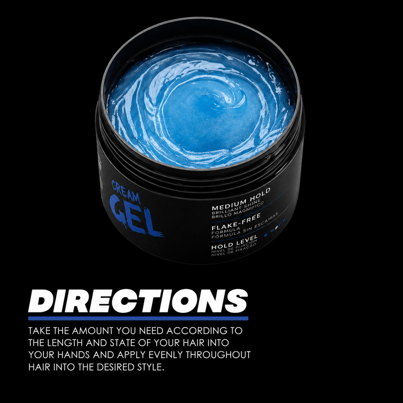 L3VEL3 Cream Gel – blue formula texture