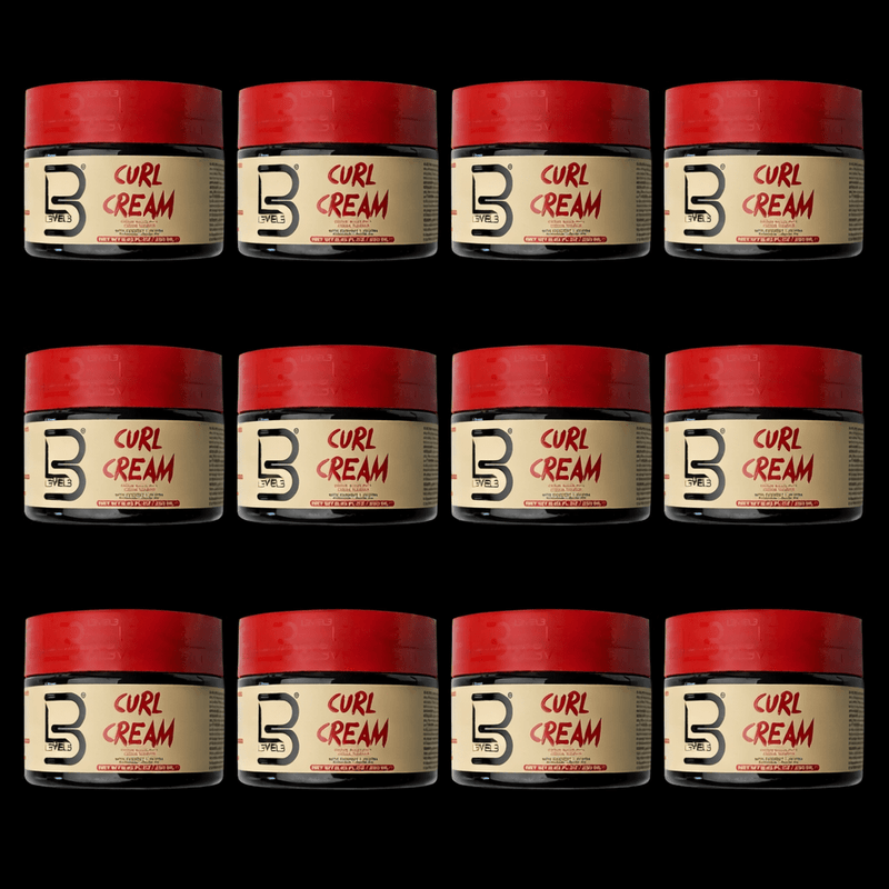 L3VEL3 Hydrating Curl Cream, wholesale case of 12