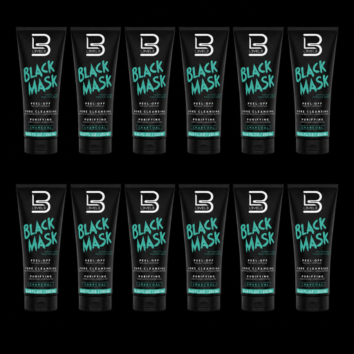 L3VEL3 Facial Mask Black – case of 12