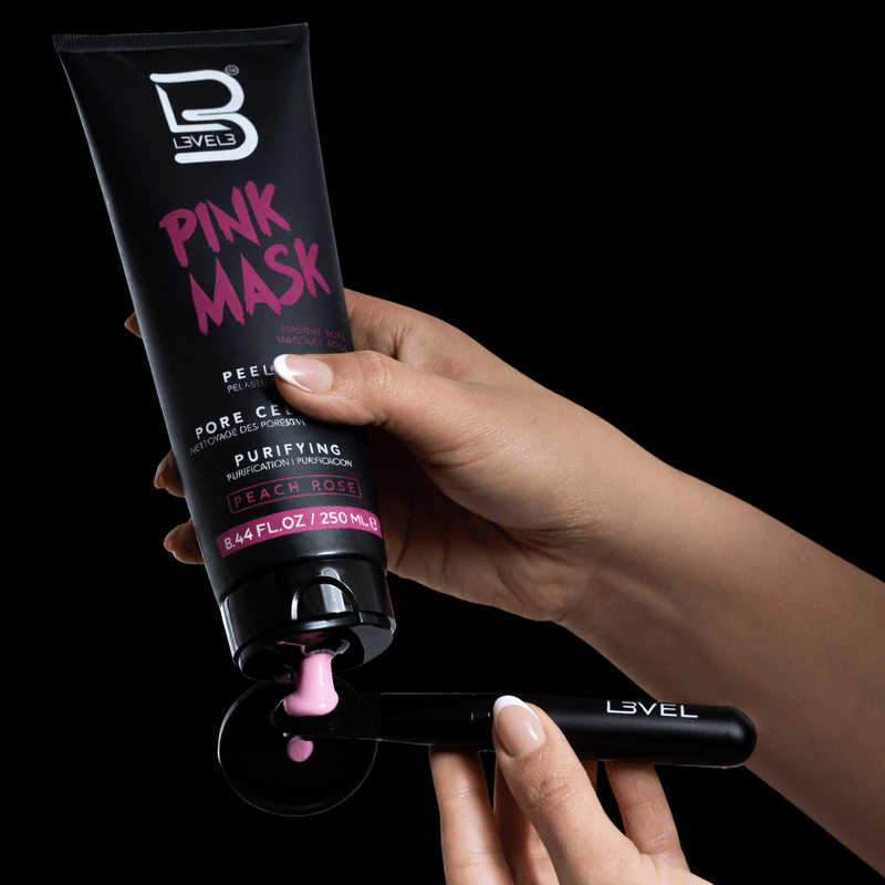 L3VEL3 Facial Mask Pink professional skincare clay mask