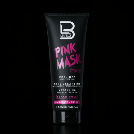 L3VEL3 Facial Mask Pink clay jar