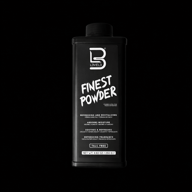 L3VEL3 Finest Powder professional barber styling powder