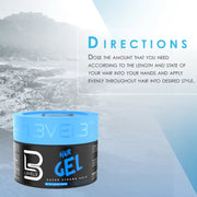 How to use L3VEL3 Hair Gel for professional styling and maximum hold