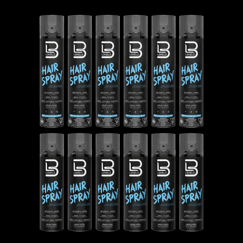 L3VEL3 Hair Spray, wholesale case of 12