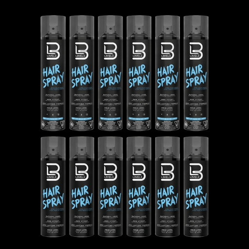 L3VEL3 Hair Spray, wholesale case of 12