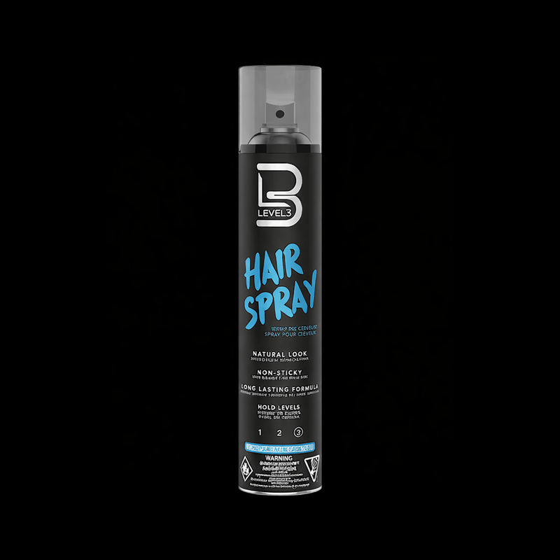 L3VEL3 Hair Spray Professional Barber Styling Spray – can view