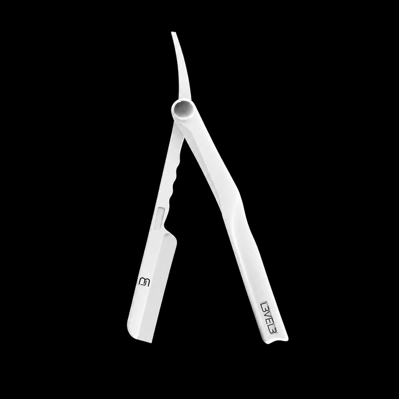 L3VEL3 Milly Clutch Razor Holder – frost white