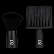L3VEL3 Professional Barber Neck Duster Brush Set with Soft Bristles and Ergonomic Handles
