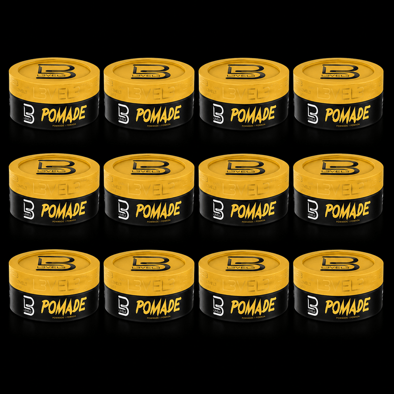L3VEL3 Pomade – case of 12 strong hold