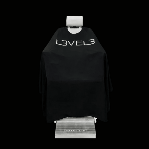 Black Level 3 car seat cover on a black background
