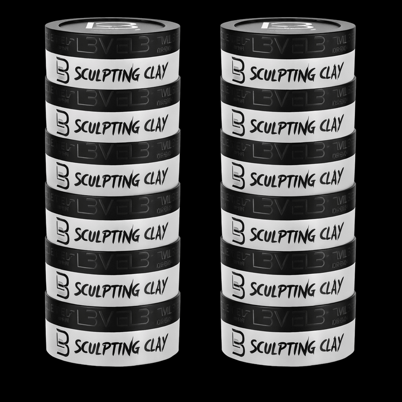 L3VEL3 Sculpting Clay, wholesale case of 12