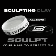 Sculpting clay container open with black lid off on a black background, featuring the brand 'L3EVEL3'.