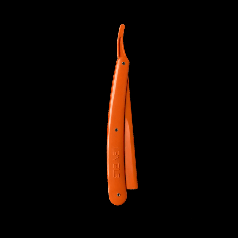 L3VEL3 Straight Razor Holder Orange