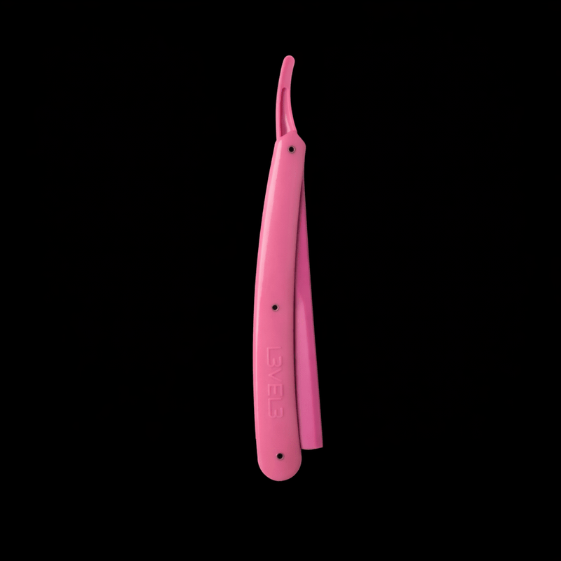L3VEL3 Straight Razor Holder Pink