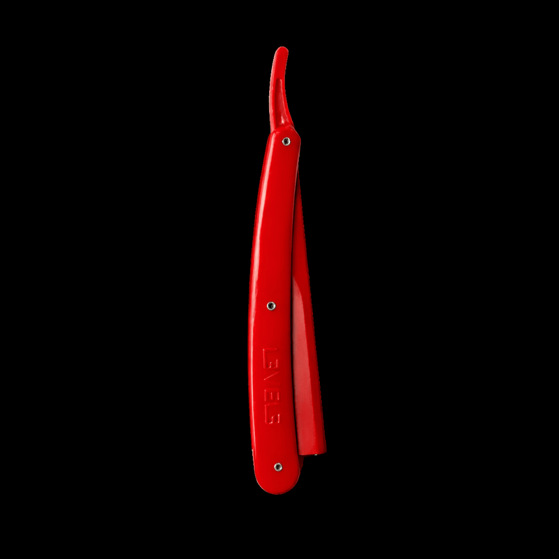 L3VEL3 Straight Razor Holder Red
