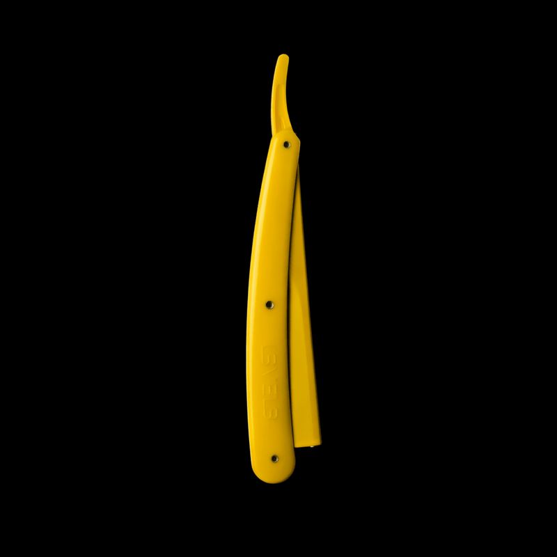 L3VEL3 Straight Razor Holder Yellow