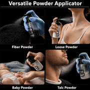 L3VEL3 Powder Spray Bottle Suitable for Hair Fibers Talc Powder Baby Powder and Loose Powder