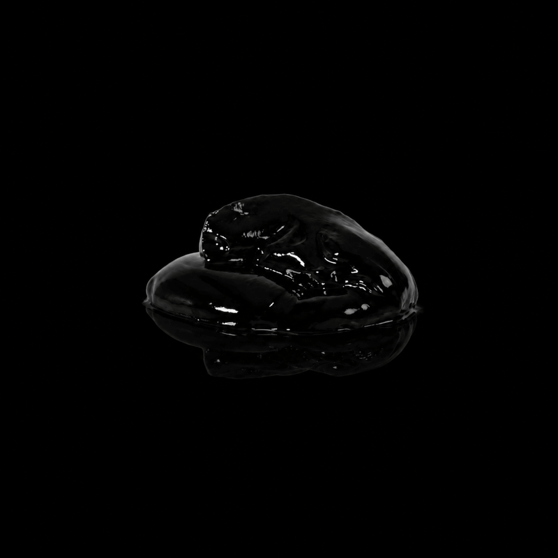 L3VEL3 Tinted Gel Black Product Texture and Formula View