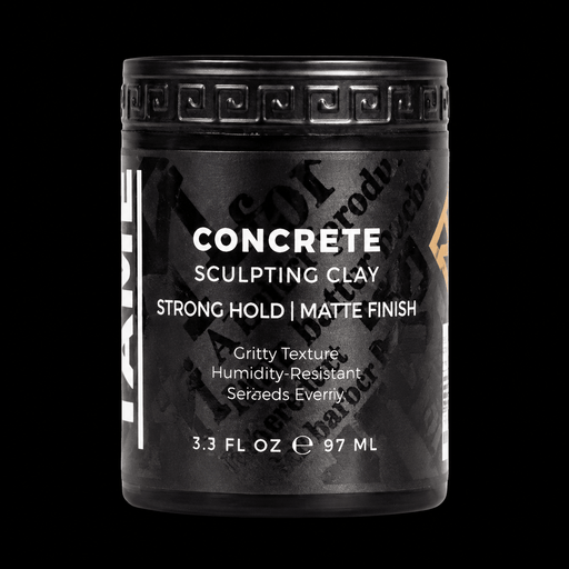 Mane Tame Concrete Sculpting Clay – front of jar 3.3oz