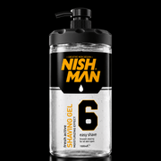 Nishman After Shave Gel 6 1500ml Easy Shave Formula for Professional Barbers Available at Primos Barber Supply