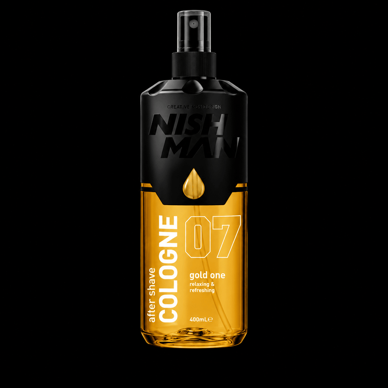 Nishman aftershave cologne No. 08 barber professional fragrance spray bottle