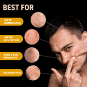 Nishman Apricot Face and Scalp Scrub Helps Improve Uneven Skin Tone and Surface Impurities Available at Primos Barber Supply