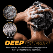 Nishman Pro Hair Shampoo 01 Deep Cleansing Formula Removes Dirt and Buildup Available at Primos Barber Supply