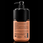 Nishman Pro Hair Shampoo 03 Back Label View with Product Information Available at Primos Barber Supply