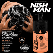 Nishman Pro Hair Shampoo 03 Conditioning Formula for Stronger Healthier Hair Available at Primos Barber Supply