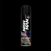 Nishman Pro Mech Hair Spray Multicolor Temporary Hair Color Spray Available at Primos Barber Supply