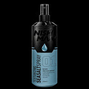Nishman Sea Salt Spray 01 Texturizing Hair Spray for Volume and Beachy Texture Available at Primos Barber Supply