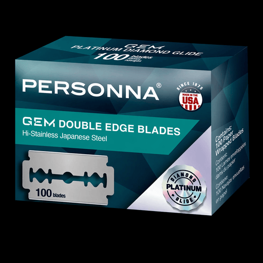 Personna GEM Double Edge Razor Blades Case of 12