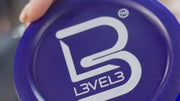L3VEL3 Cream Gel hair styling demonstration showing medium hold, shine, and volume