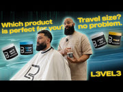 L3VEL3 Pomade Video Demonstration Showing Product Performance and Styling Results Available at Primos Barber Supply