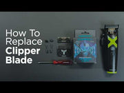 How to replace Gamma+ T1000 Echo Fade Blade Set GP540B tutorial thumbnail