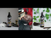 Rolda Professional Shaving Gel barber demonstration and product showcase available at Primos Barber Supply