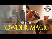 Brosh Powder Magic hair styling tutorial video