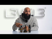 L3VEL3 beard oil product review and demonstration by barber