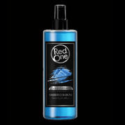 Primos Barber Supply Red One Barber Cologne blue scent aftershave cologne for men refreshing clean fragrance used in barber shops