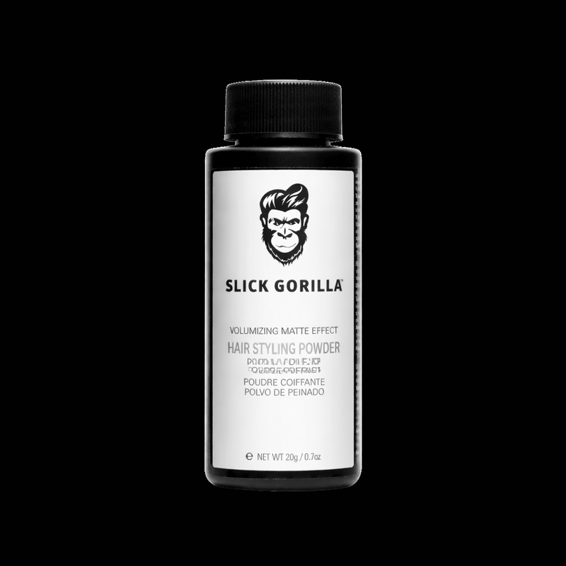 Primos Barber Supply Slick Gorilla Hair Styling Powder for men volumizing matte effect powder for texture volume and natural finish used by barbers