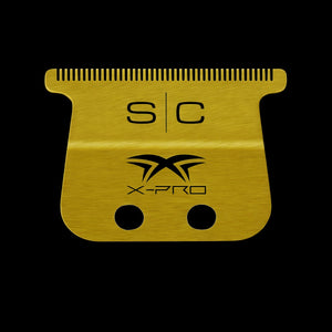 Primos Barber Supply StyleCraft X Pro trimmer blade gold DLC replacement blade for sharp precise cutting professional barber tool