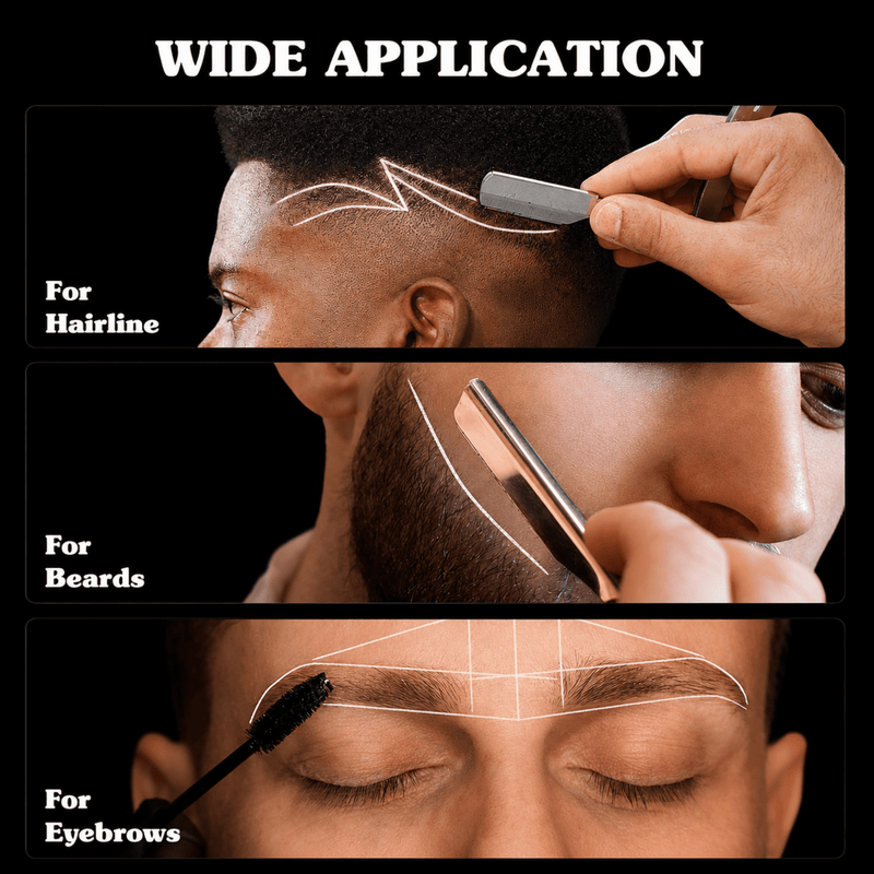Red by Kiss Barber Pencil Liner for hairlines beards and eyebrows available at Primos Barber Supply