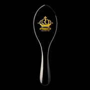 Back handle view of RED by KISS BR16 360 Power Wave brush with gold logo