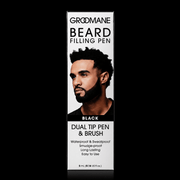 RED by KISS Groomane Dual-Tip Beard Filling Pen Black shade packaging