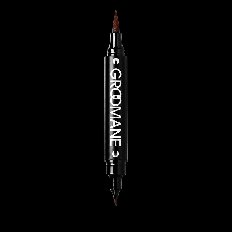RED by KISS Groomane Dual-Tip Beard Filling Pen close-up applicator detail