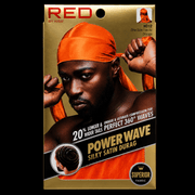Red by Kiss Power Wave Silky Durag – close-up